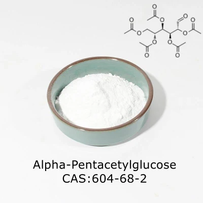 Materia prima cosmetica alfa pentacetilglucosio CAS 604